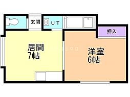 シャルマン木の花 2階