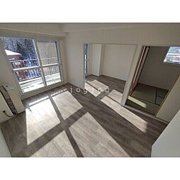 札幌市営南北線 南平岸駅 徒歩9分の賃貸マンション 7階3LDKのリビング/ダイニング