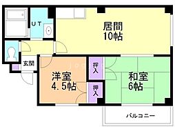 リズム澄川 3階/303
