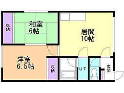 第2すずらんコーポ 1階/2