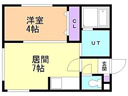 札幌市営東豊線 美園駅 徒歩3分 4階/-