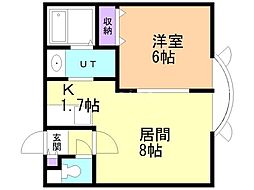 アークコート平岸48 2階