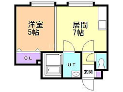 アークガーデン平岸57A 2階