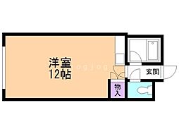 メゾン23 ワンルームの間取図画像