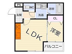 大阪府堺市西区浜寺石津町中2丁（賃貸アパート1LDK・2階・27.74㎡） その2