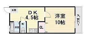 大阪府堺市西区浜寺公園町1丁（賃貸マンション1DK・3階・28.00㎡） その2