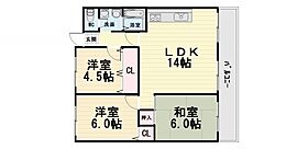 大阪府高石市綾園3丁目（賃貸マンション3LDK・8階・70.80㎡） その2