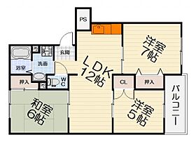 大阪府堺市西区鳳西町1丁（賃貸アパート3LDK・2階・65.40㎡） その2