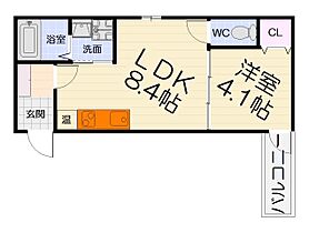 大阪府堺市西区津久野町2丁（賃貸アパート1LDK・2階・30.12㎡） その2