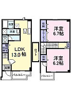 大阪府泉大津市池浦町4丁目（賃貸アパート2LDK・1階・63.44㎡） その2