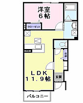 大阪府泉大津市我孫子（賃貸アパート1LDK・1階・41.52㎡） その2