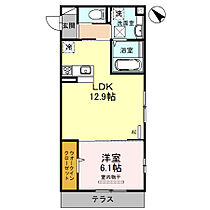 大阪府泉大津市旭町（賃貸アパート1LDK・1階・46.17㎡） その2