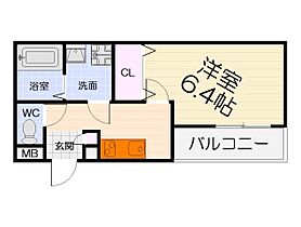 大阪府高石市加茂2丁目（賃貸アパート1K・1階・25.03㎡） その2