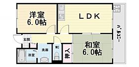 大阪府高石市高師浜4丁目（賃貸マンション2LDK・2階・50.00㎡） その2