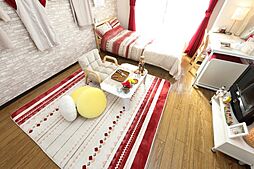 女子学生会館 ヴィヴァーチェ藤の森 4階1Kのリビング/ダイニング