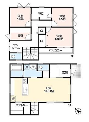 間取り 福津市津屋崎5丁目