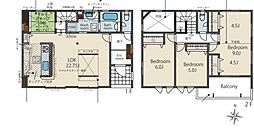 新宮町湊 2号棟 新築戸建