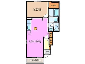 三重県いなべ市員弁町畑新田（賃貸アパート1LDK・1階・46.41㎡） その2