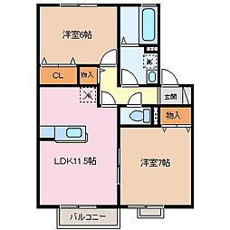 四日市あすなろう 内部駅 徒歩39分