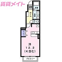 三重県四日市市生桑町（賃貸アパート1R・1階・33.15㎡） その2