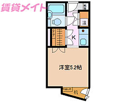 三重県いなべ市大安町梅戸（賃貸マンション1R・2階・19.20㎡） その2