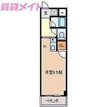 三重県四日市市下海老町（賃貸マンション1K・1階・19.50㎡） その2