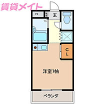 三重県四日市市朝明町（賃貸マンション1R・1階・21.93㎡） その2