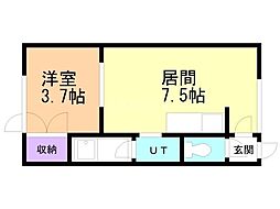 コーポアルファ 1階