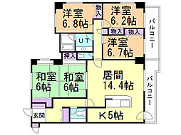 間取図画像 5LDK