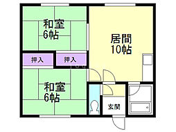 あきさとマンションＢ 1階/1