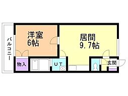 メゾンプティパラディ 3階
