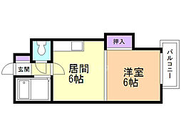 ノースコート宝橋通 2階/202