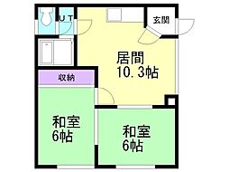 ハイツコルネ 2階
