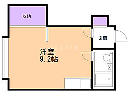 間取図画像 ワンルーム