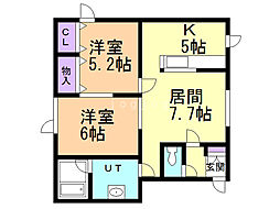 フラットUII 2階