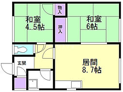 マル義ハイツ 2階