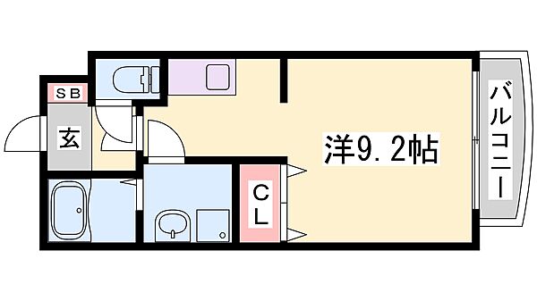 ハイトピア神戸北I 302｜兵庫県神戸市北区有野中町３丁目(賃貸マンション1K・3階・30.71㎡)の写真 その1