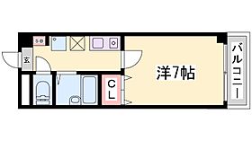 ヴィラ神戸 602 ｜ 兵庫県神戸市兵庫区西多聞通１丁目（賃貸マンション1K・6階・21.45㎡） その2