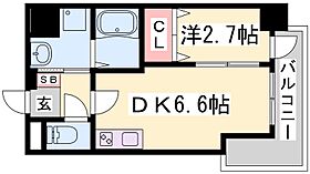 SDグランツ神戸駅前 301 ｜ 兵庫県神戸市中央区古湊通２丁目（賃貸マンション1DK・3階・25.55㎡） その2