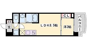 セレニテ神戸元町プリエ 703 ｜ 兵庫県神戸市中央区海岸通４丁目（賃貸マンション1LDK・7階・28.84㎡） その2