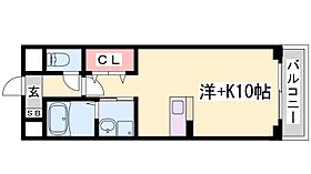 プラチナコート 405 ｜ 兵庫県神戸市中央区御幸通６丁目（賃貸マンション1R・4階・28.44㎡） その2