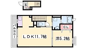 アドニスC 202 ｜ 兵庫県神戸市北区南五葉６丁目（賃貸アパート1LDK・2階・43.32㎡） その1