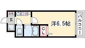 エステムコート三宮山手IIソアーレ 1309 ｜ 兵庫県神戸市中央区布引町２丁目（賃貸マンション1K・13階・19.21㎡） その2