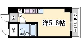 コスモプラザ三宮 305 ｜ 兵庫県神戸市中央区御幸通３丁目（賃貸マンション1R・3階・15.79㎡） その2