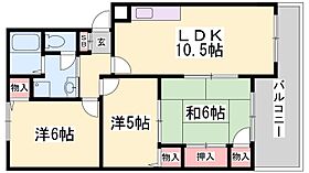 リオ谷上 106 ｜ 兵庫県神戸市北区谷上東町（賃貸アパート3LDK・1階・65.94㎡） その1