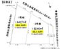 区画図：限定2区画。角地なので駐車計画も立てやすいです。