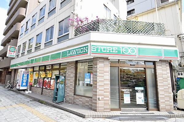 画像27:【コンビニエンスストア】ローソンストア100 LS浪速稲荷店まで555ｍ