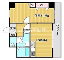 ウエストリヴィエール  ｜ 大阪府大阪市西区北堀江3丁目（賃貸マンション1LDK・4階・50.50㎡） その2