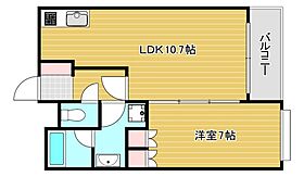 サンメゾン心斎橋セレブリテ 704 ｜ 大阪府大阪市中央区西心斎橋1丁目（賃貸マンション1LDK・7階・43.83㎡） その2