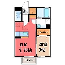 茨城県古河市上辺見（賃貸アパート1DK・1階・29.25㎡） その2